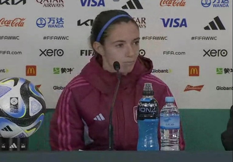 AsifBurhan's tweet image. &quot;Apart from possession of the ball, we have the tools to be a &quot;vertical&quot; team. You saw that today. To win the World Cup, you need to be able to be like this&quot; @VisaUK Player of the Match, Aitana Bonmatí #SUIESP #ESP