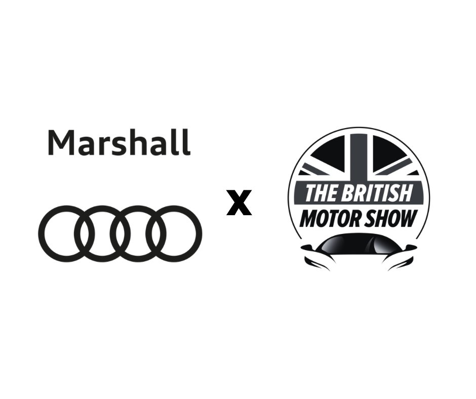 MarshallAudi's tweet photo. Marshall #Audi x #BritishMotorShow. 17-20 August 2023, Farnborough. Stand #1260 Hall 1. We can’t wait to see you! https://t.co/XveY3hi4VD