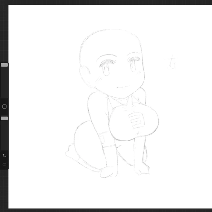 ボディ。

もうこれで誰描くかバレそう。

髪描く。 https://t.co/72iSmdTGEn 