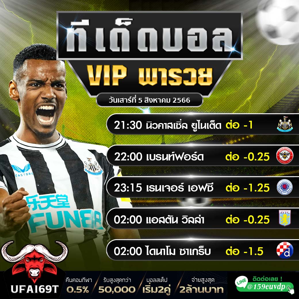 game2023169's tweet photo. ทีเด็ดบอล แทงบอลราคาน้ำดี 
แทงสเต็ปเข้าง่าย แทงเดี่ยวก็กำไร
📲𝐋𝐈𝐍𝐄 🆔 : @159euvdp
📲สมัครฟรี คลิ๊ก👉https://t.co/FMfKgKwRds
#ทีเด็ดบอลสด #บอลวันนี้ #กลุ่มบอล #แทงบอลเว็บตรง #ทีเด็ดบอลโคตรแม่น #เพ้อเจ้อ #ทักษิณ #ประชุมสภา #ทีเด็ดฟุตบอลวันนี้ #แทงบอลพรีเมียร์ลีก #ufa169t https://t.co/9lu9GcPblC