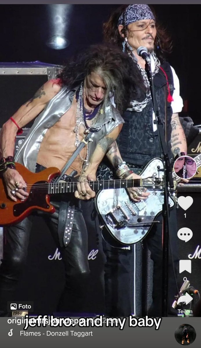 RealCWulfsen's tweet photo. Dear Rebecca, it is very disrespectful to say @JoePerry is Jeff Beck, you dont even know nothing. And @alicecooper DOESNT know you at all, he never said anything about you. YOU ARE A DISGRACE to our Deppfamily. Calling yourself his wife, using his name. STOP IT. #leavejohnnyalone https://t.co/USZsrcbdBW
