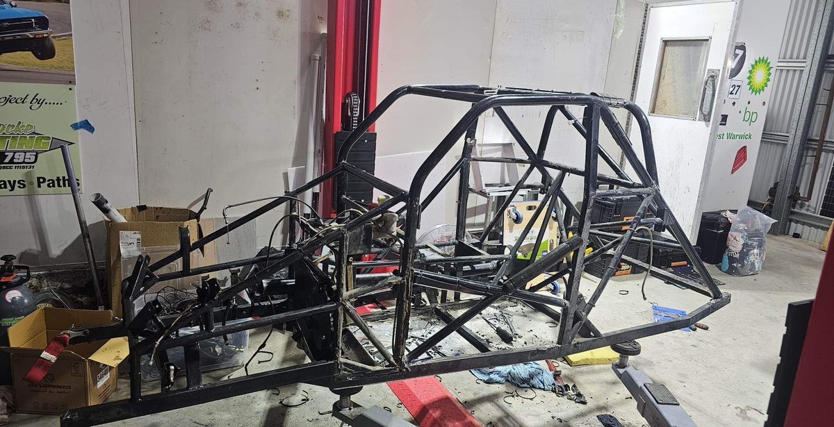 Well not much of an update but the more you look the more damage there is. Chassis off for repair and times running out 🍺