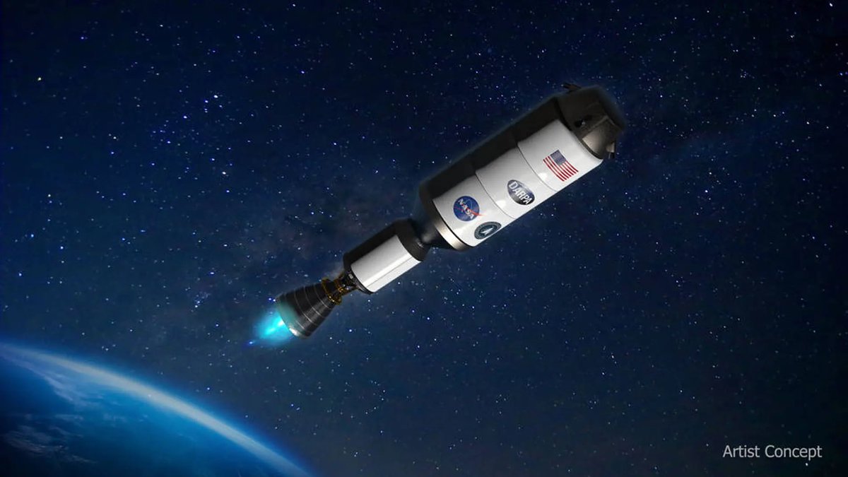 doctorfision's tweet photo. DRACO, el motor nuclear térmico de la NASA y DARPA, está ya oficialmente en desarrollo. Abro hilo 🚀 https://t.co/EFQjJflEmo