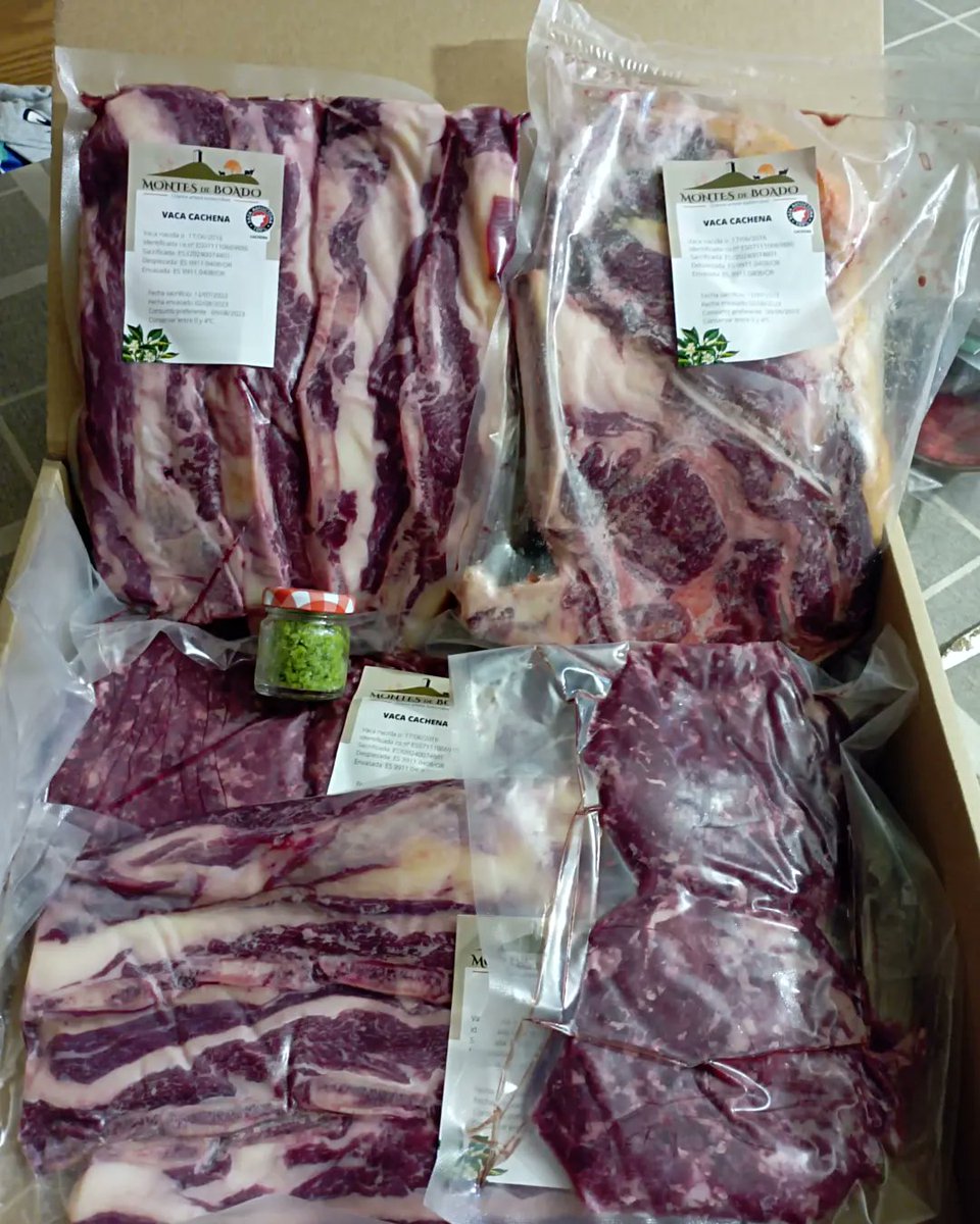 MontesdeBoado's tweet photo. Esto marcha! Vaca +🍀=🥩😋 https://t.co/JcHFKDLuKb