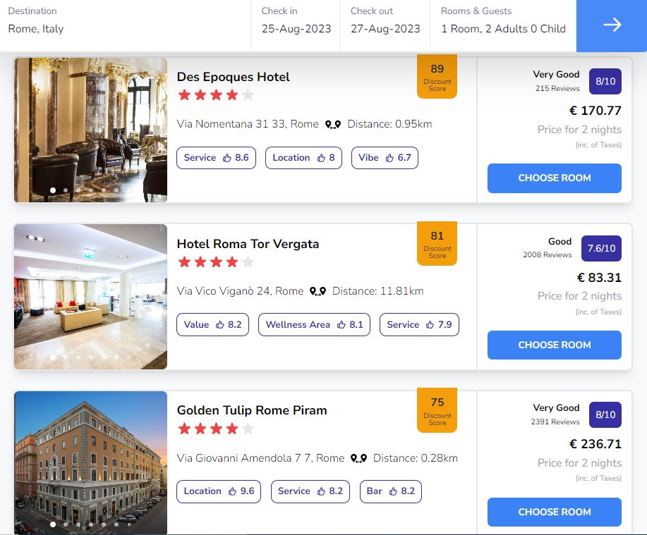 Grradej's tweet photo. 🛵 Rome 🇮🇹
📅 25-27 Aug, 2🌙
🛏️ 2 adults
💵 up to 80% #discount 

Find your #Rome deal👇with more than 60% discount
https://t.co/YlJA9lADw8

🎁save 5% extra on your first booking with code UVFI8 (apply during sign up) #Travel #Holidays #LuxuryTravel https://t.co/qq8UrdmmZQ