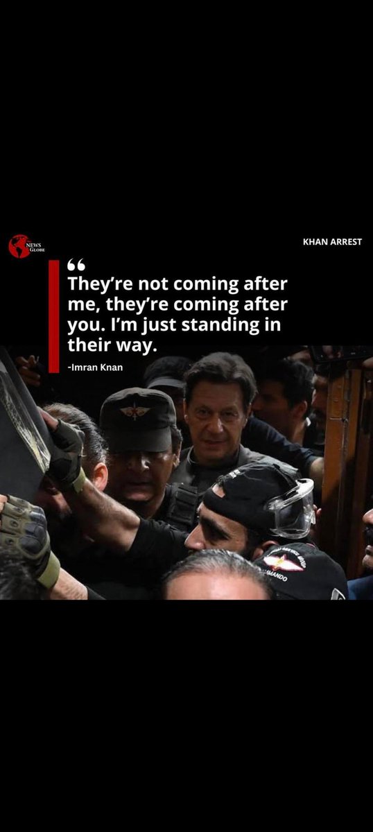 F_Naz81's tweet photo. You can physically lock up IK.

But you can never lock up what he stands for, his spirit or the Pakistani youth.
#پر_امن_ملک_گیر_احتجاج
#نااہل_ہوگا_تیرا_باپ
@TeamiPians https://t.co/jr81mBEW1K