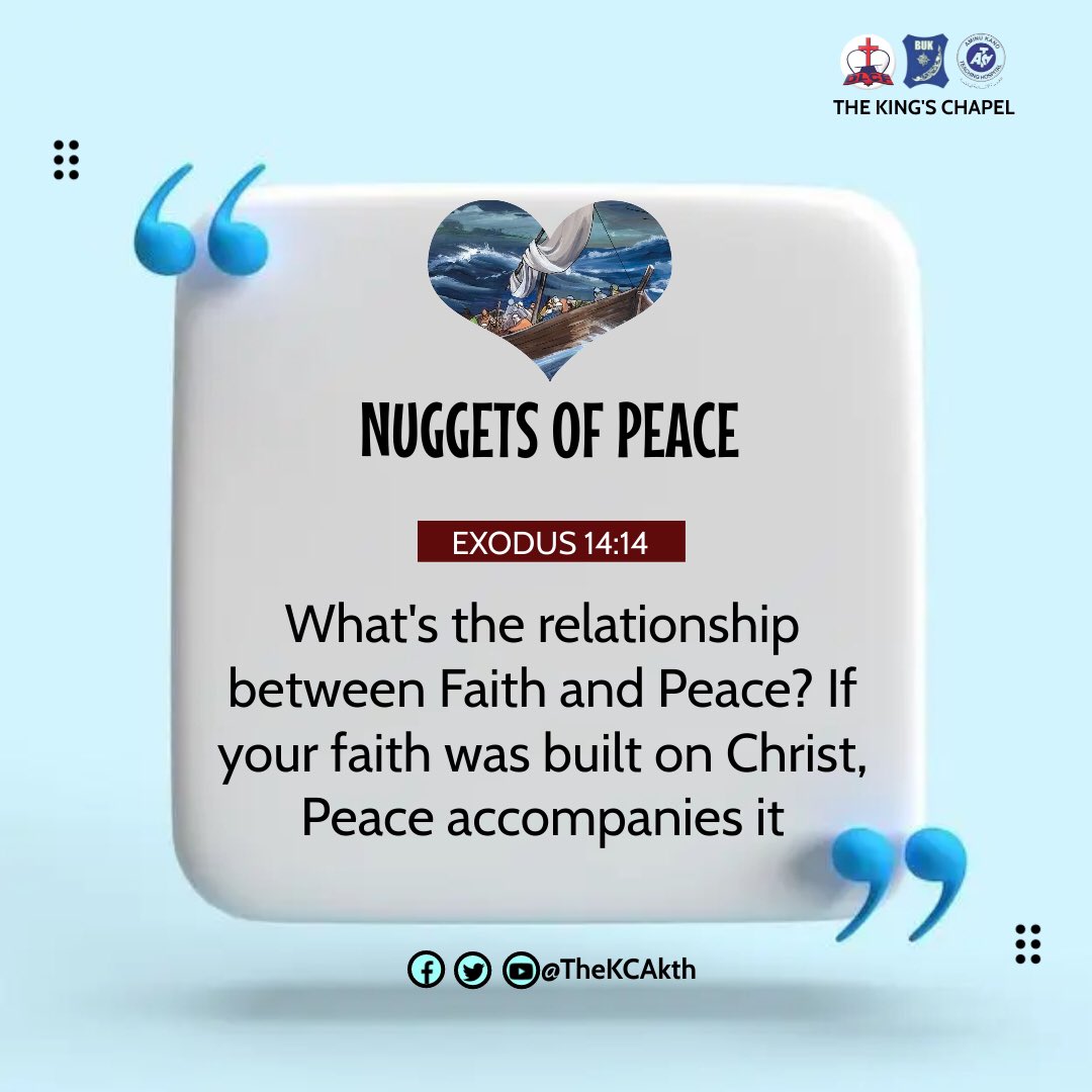 TheKCAKTH's tweet photo. #Peace #faith https://t.co/nva8iKTFdj
