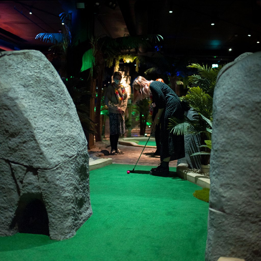 Let The Lost City get your weekend off to a swinging start!

Take a trip to an undiscovered world, full of ancient artefacts and danger around every corner! 

Pick either 18 Holes for some quick fun or 36 holes for the full expedition experience!