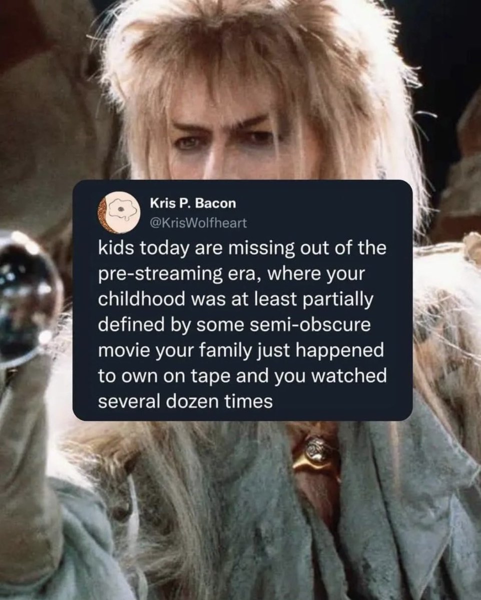 AndrOOBenson's tweet photo. My childhood movie collection was Jaws, Wizard of Oz, Empire Strikes Back, Return of the Jedi, Indiana Jones &amp; the Temple of Doom &amp; Big Trouble in Little China. 👌 #LovedMyChildhood https://t.co/cE0bsG2UVn