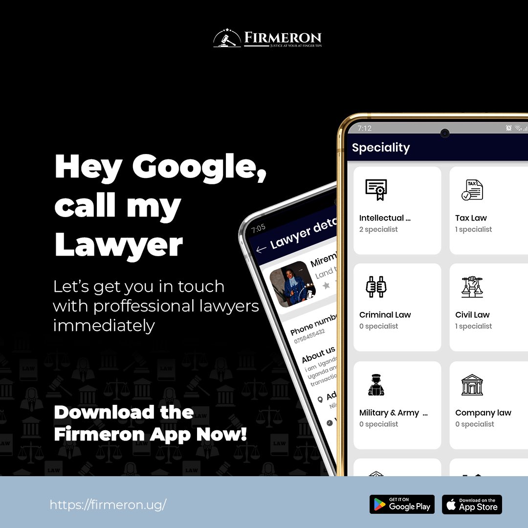 firmeron's tweet photo. Do you have legal problems? Do you need a lawyer? Download Firmeron and get a lawyer at your fingertips and convenience 😊 get a lawyer easily by getting it now on Android and apple play store 😊 https://t.co/AYJeZ8lHeH