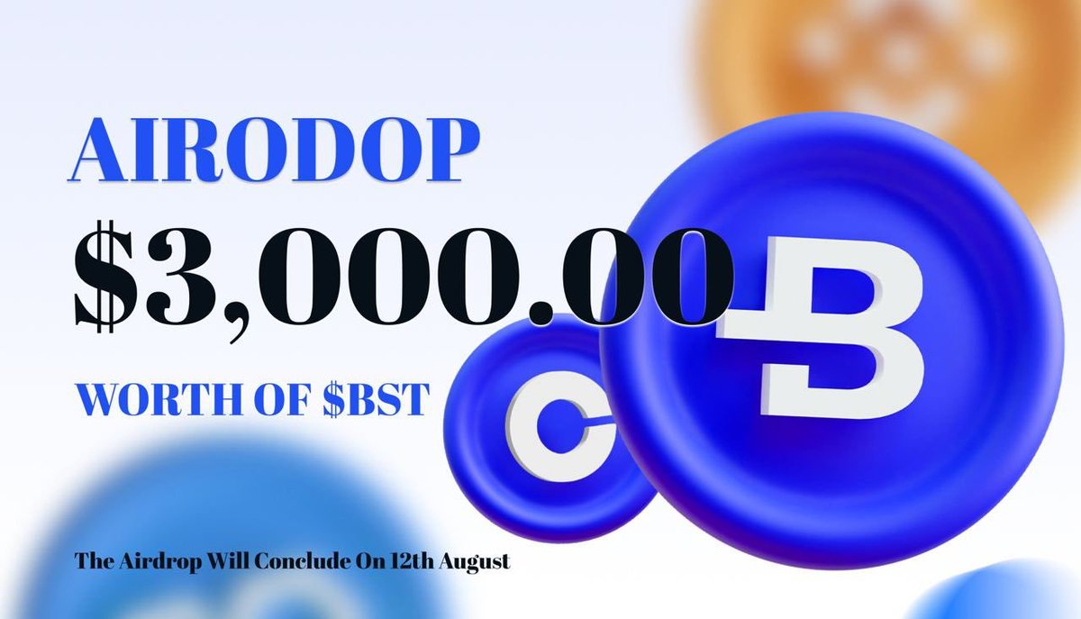 New airdrop: Base Starter (BST)
Total Reward: $3,000 worth of BST
Rate: ⭐️⭐️⭐️⭐️
Winners: 600 Random &amp; Top 60
Distribution: within 10 days after ends

Bot Airdrop Link: t.me/basestarter_bot

#Airdrop #Airdrops #Airdropinspector #BaseChain #BaseStarter #BST #Crypto #Bitcoin