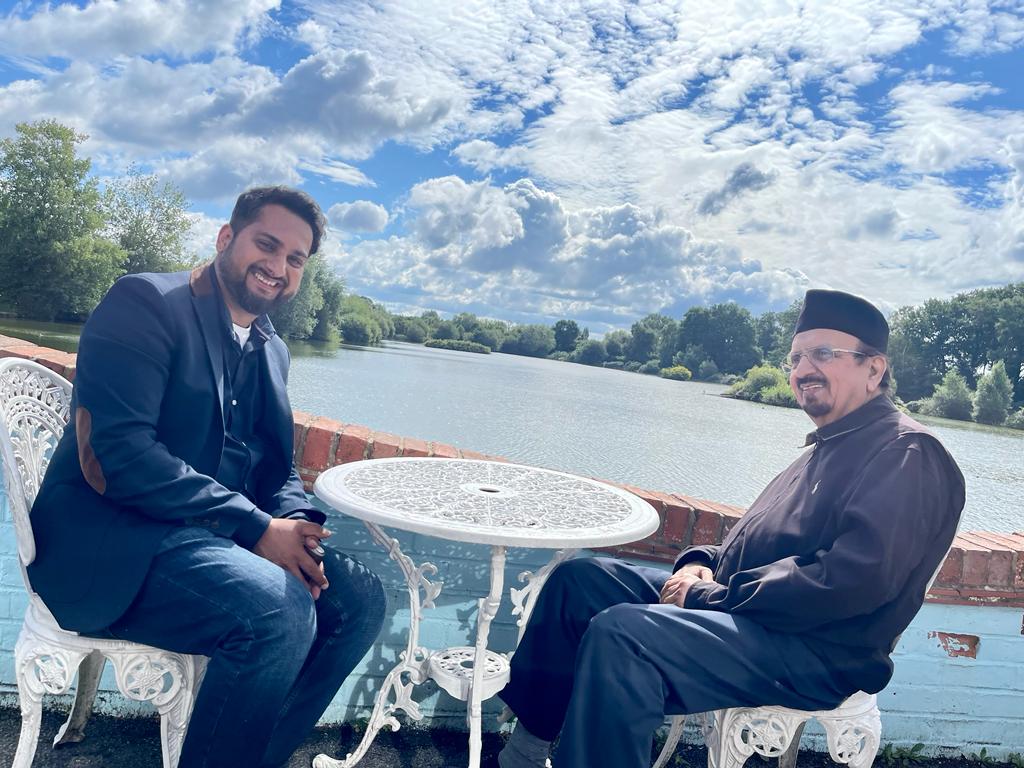 JQamarOfficial's tweet photo. Graced by a miraculous day, I had the immense honour of engaging in an delicious breakfast &amp; inspiring chat with the revered Prof. Gen(R) MMH Nuri Sahib &amp; Col(R) Nigel -two distinguished army officers with hearts devoted to serving humanity through charitable causes. #Inspiration https://t.co/w5Kt7gk0kY