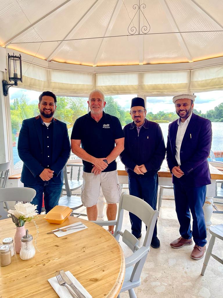 JQamarOfficial's tweet photo. Graced by a miraculous day, I had the immense honour of engaging in an delicious breakfast &amp; inspiring chat with the revered Prof. Gen(R) MMH Nuri Sahib &amp; Col(R) Nigel -two distinguished army officers with hearts devoted to serving humanity through charitable causes. #Inspiration https://t.co/w5Kt7gk0kY