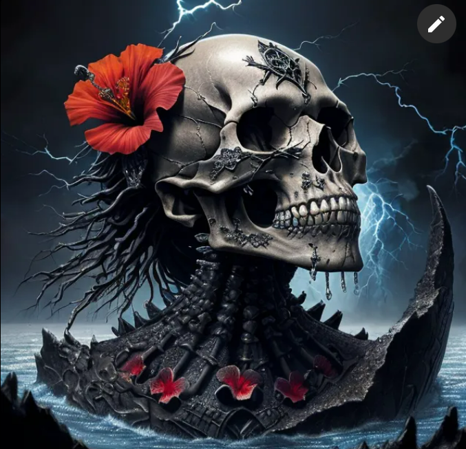 Opendream_ai's tweet photo. Flower on Skulls
#AIArtwork #Skullgirls #skull #opendreamaiart #midjourneyV52 #midjourney #MidjourneyAI https://t.co/LgkwMYwwl8
