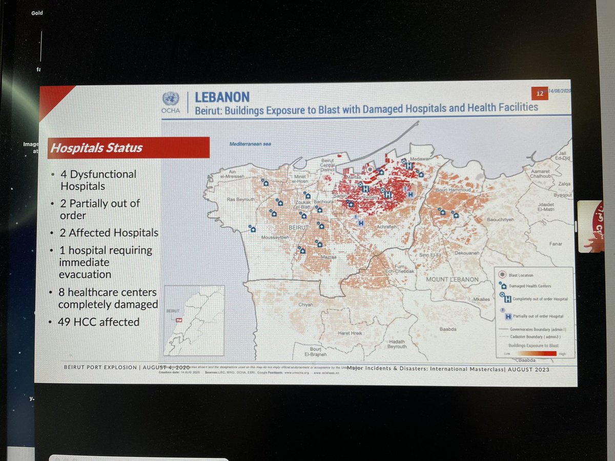 Massive explosions in cities can render your healthcare response crippled…  #cpdmadesimple