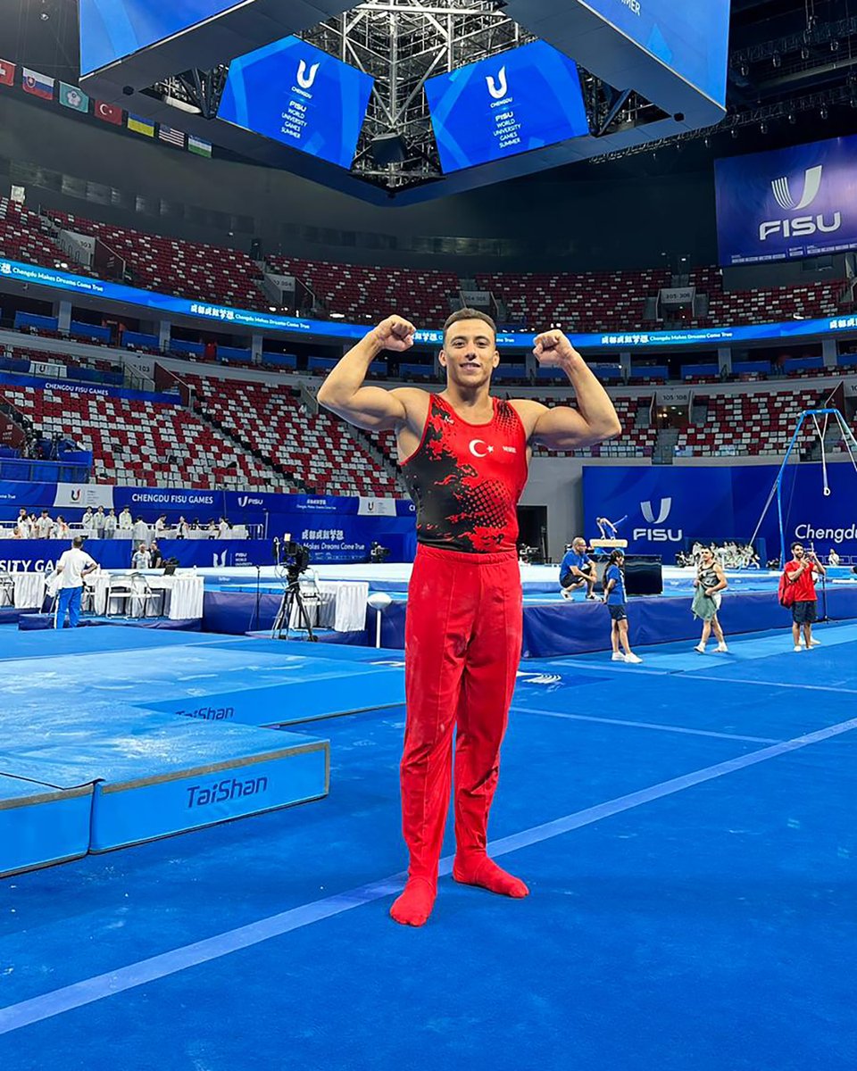 Milli sporcumuz Adem Asil, Çin'de düzenlenen Üniversiteler Arası Dünya Şampiyonası"nda halka aletinde "Dünya Üçüncüsü" oldu.

Tebrikler Adem 💪🇹🇷🇹🇷🇹🇷
<a href="/ademasiil/">Adem Asil</a>