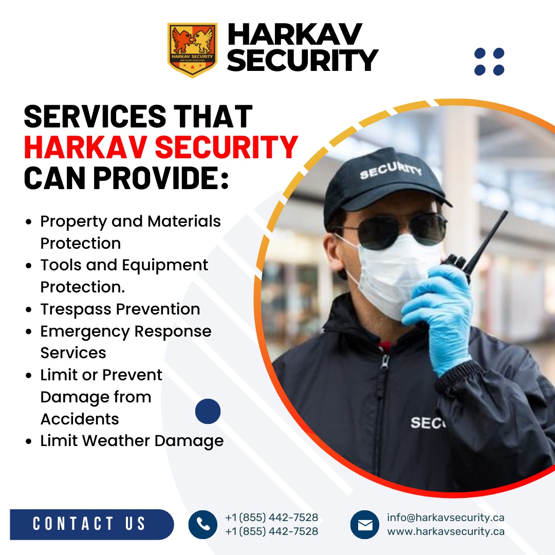 -Property and Materials Protection -Tools and Equipment Protection. -Trespass Prevention Contact US:⁠ Call +1 647-913-0085 , +1-855-5HARKAV⁠ Harkavsecurity.ca⁠ .⁠ .⁠ .⁠ #hiresecurityguards #securityguard #securitysystem #Remembranceday