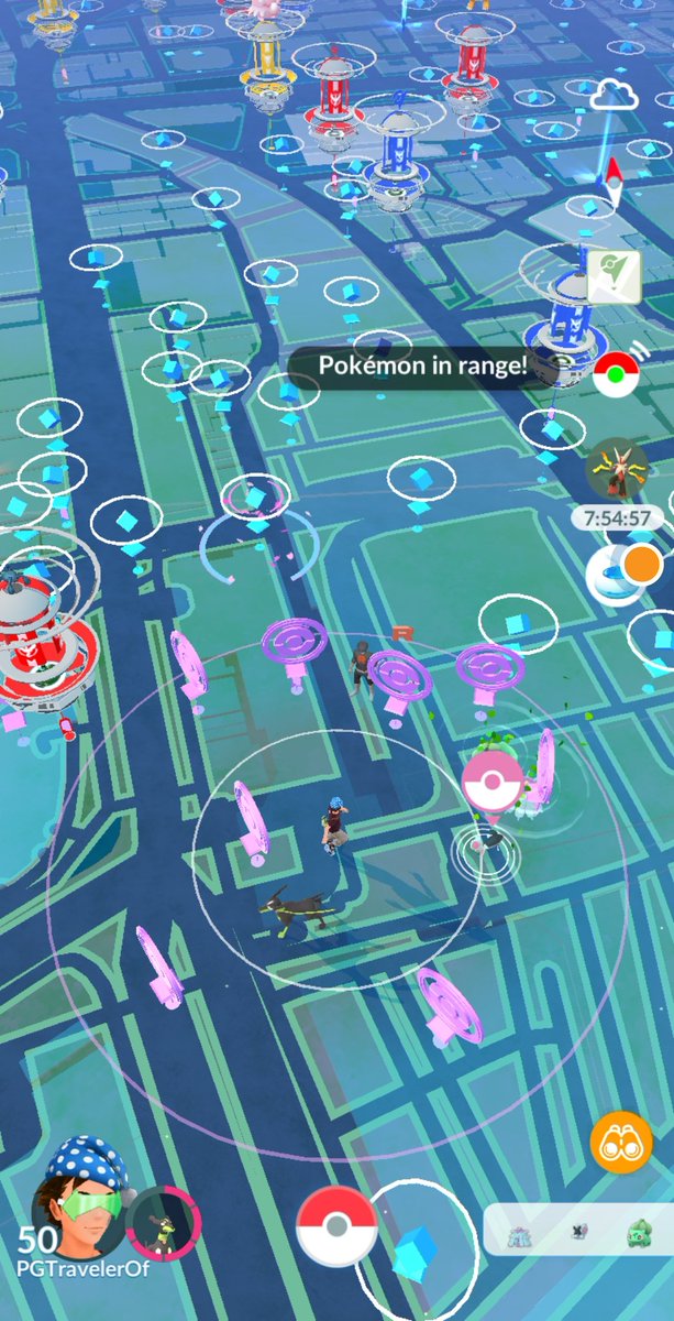 PGTravelerOf's tweet image. Osaka has a very mad in-game ! #PokemonGo #PokemonGOFest2023 #pokestop #gym #lure #spawn #Raid #Osaka #Japan