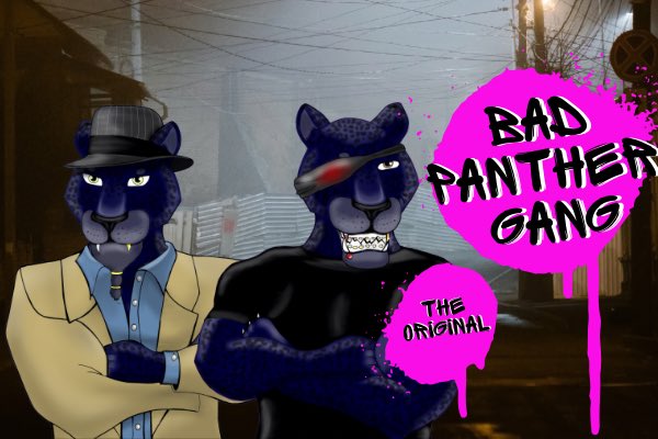 Hand-drawn comic art created with love and passion. The Bad Panther Gang is available again. There are currently 6 pieces for sale. Each panther is only available once. There will be a total of 2200 pieces. You can already watch 700 on #opensea 

No false promises - only #nftart
