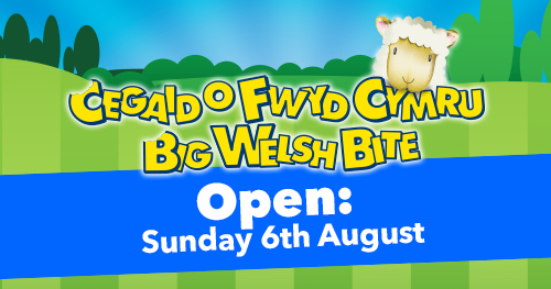 Great news!  The Big Welsh Bite will be OPEN tomorrow,Sunday 6th August. Gates open at 11am and we would ask that members of the public don't arrive before that as the team will be on site from 7am undertaking safety checks.Our traders are all ready to go, please come and enjoy!