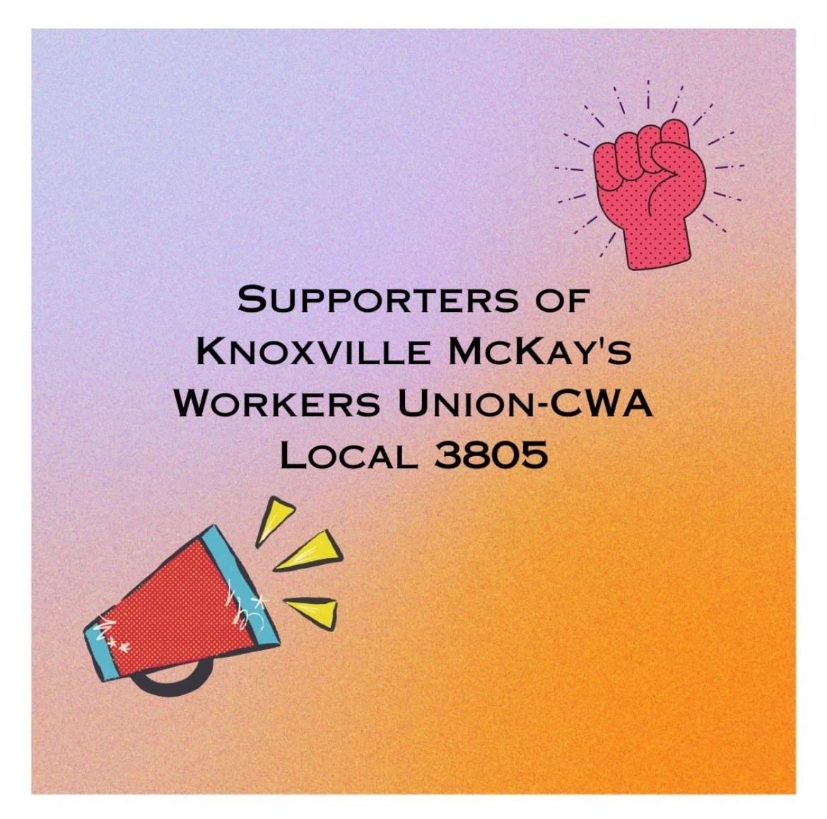 We deserve a Fair First Contract, but McKay’s owners are using delay and other union-busting tactics. Lend your voice of solidarity! Sign to ask McKay’s owners and corporate management to come to the table and bargain a fair first contract in good faith. bit.ly/mckays-bargain…
