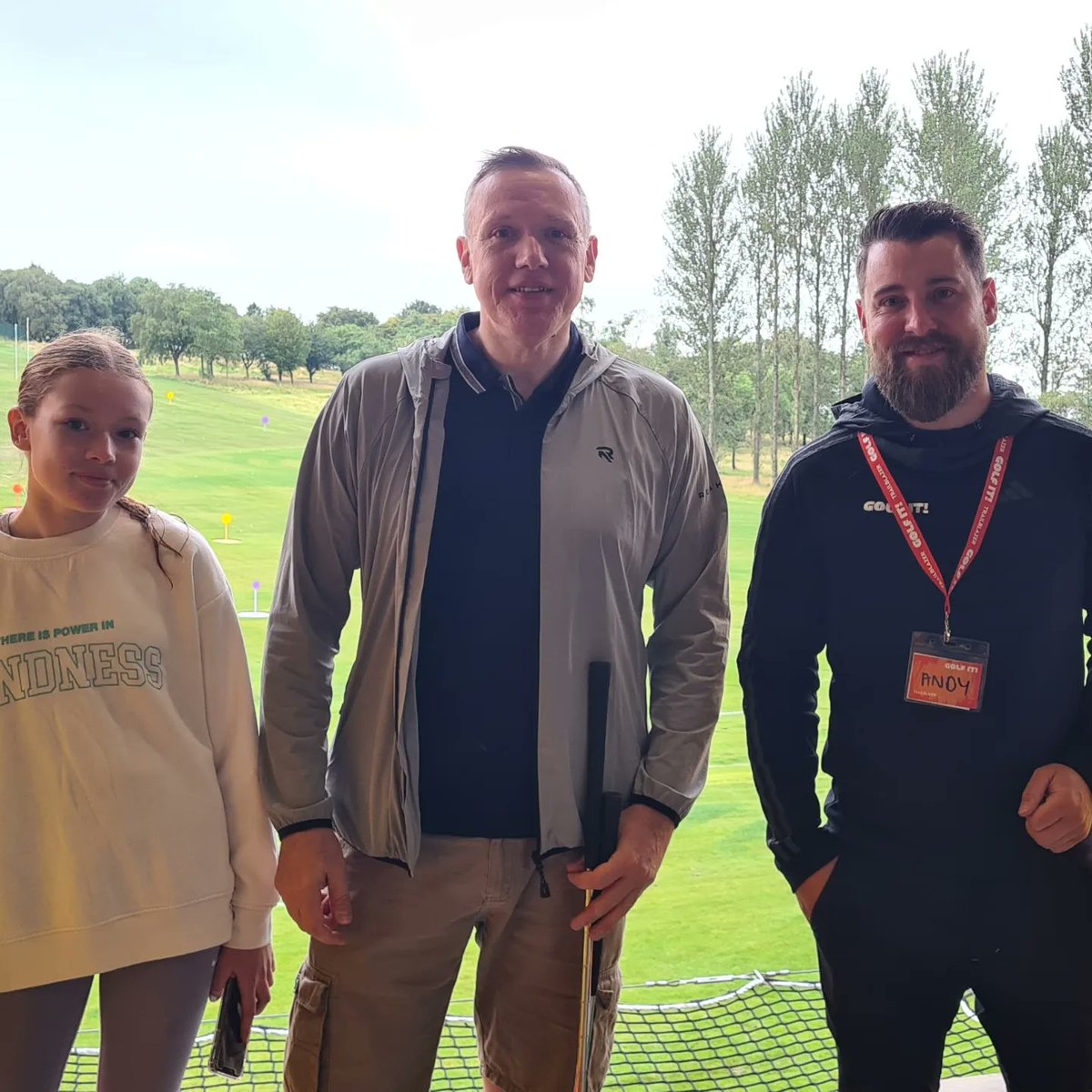 Golfitglasgow's tweet photo. WE ARE OPEN!

Welcome to our first players this morning! 

From 2 to 92, everyone can grab a club and have a go. Hope to see you soon!

GOLF. FOR EVERYONE. ⛳️

#familyfun #glasgow #daysoutwithkids https://t.co/TgWencvV6n