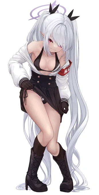 水着を中に着てこいと言われたイオリ2 #ブルアカ