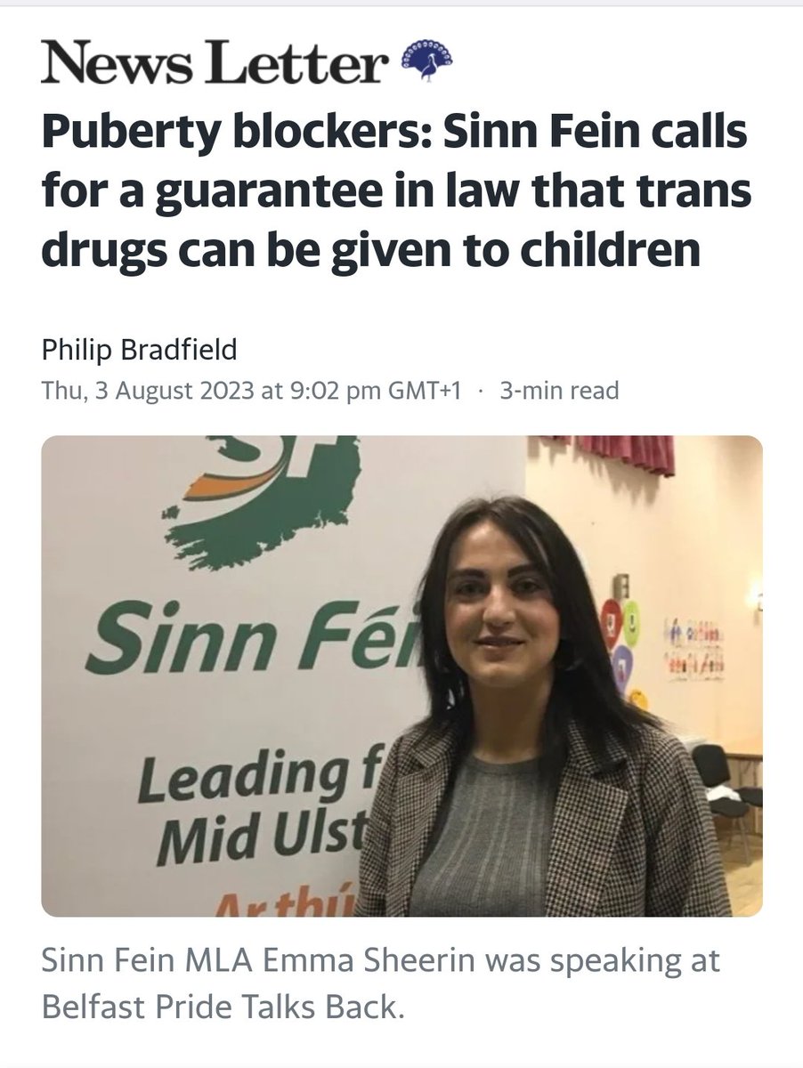 Hellbent on the destruction of vulnerable children aren't you @MaryLouMcDonald - drugs aren't care, affirmation is not care, propaganda is not care, it's targetting.
@sPeakUPdoTell 
#LeaveTheKidsAlone #ProtectInnocence #StopTransingKids