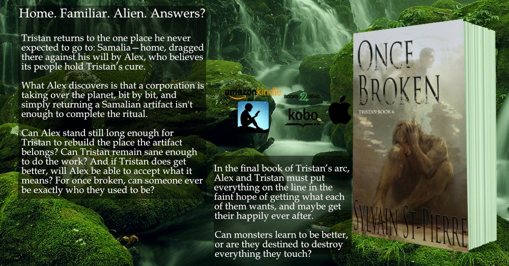 TheTigerWrites's tweet photo. #writingcommunity #readingcommunity

Book 6 in the Tristan Series

It's the end of the line for Tristan, his sanity tattered, hope for him is to go back to the one place he never wanted to go to, home. Samalia

Amazon: https://t.co/QyKwH6B8lQ
Elsewhere: https://t.co/7o0DoQJhsc https://t.co/Cg97ywN1sN