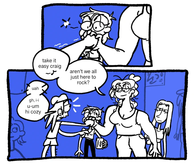 hopper goes to a party, part 5 (2/2) 