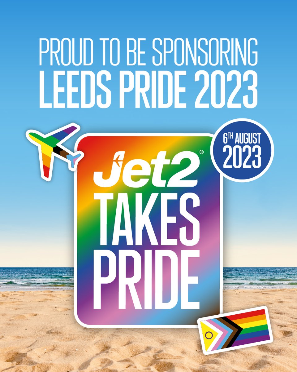 Tomorrow is the big day when we celebrate all things LGBTQIA+ at <a href="/LeedsPride/">Leeds Pride</a>! 🎉

And here at Jet2HQ, we cannot wait!

See you tomorrow! 🏳‍🌈