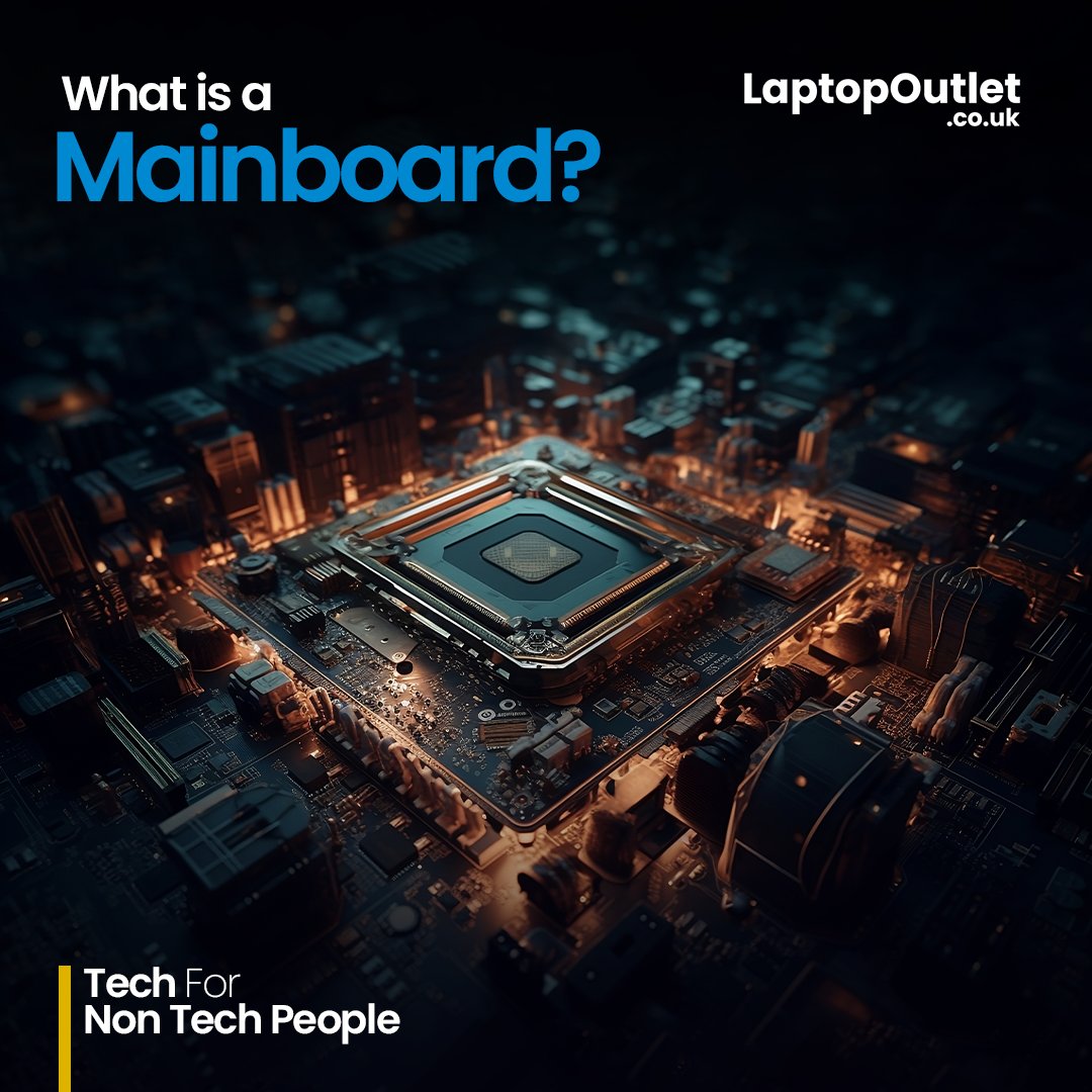 laptopoutletltd's tweet image. What is a mainboard?
It’s the heart of a pc or laptop. I ties the computer&apos;s components together. 
.
#pcknowledge #laptopoutlet #technology #tech #innovation #technews #gadgets #electronics #education #security #gadget #technologynews #techfornontechpeople