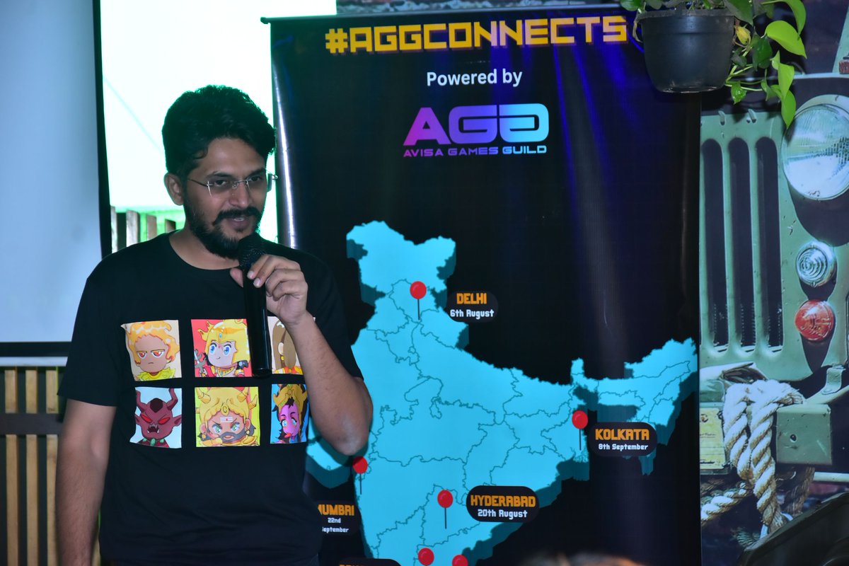 Showcasing our early gameplay of Devas Vs Asuras at #AGGConnects by @AvisaGuild.

 Next stop at Hyderabad, you can personally play the game before anyone else.  

#devasvsasuras #indianmythologymoba #mythologicalgaming #esportsindia #mobaindia #indiangamers #globalgamers