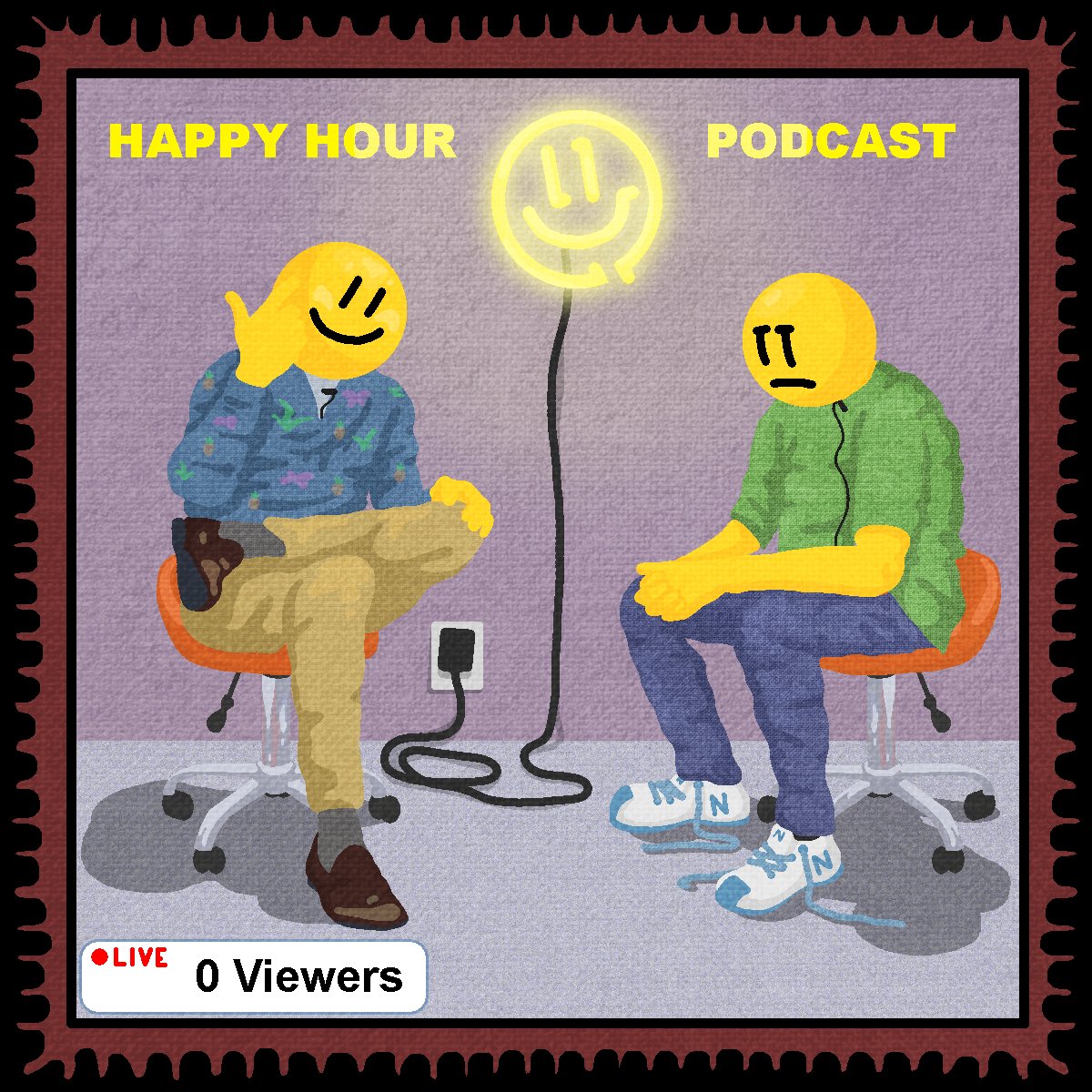 Brain_sss's tweet photo. Fell asleep listening to a cast last nite like a bum . Now up early , 
Enjoy your Saturday morning with some ☕ 🥞 &amp; 🥓   , or a whole bunch of 🍩 's . Whatever.  
#podcasts #shulinetwork 
Nft by @Gloom_Tube #TezosNFTs 
#tezos https://t.co/loTcAdXjW9