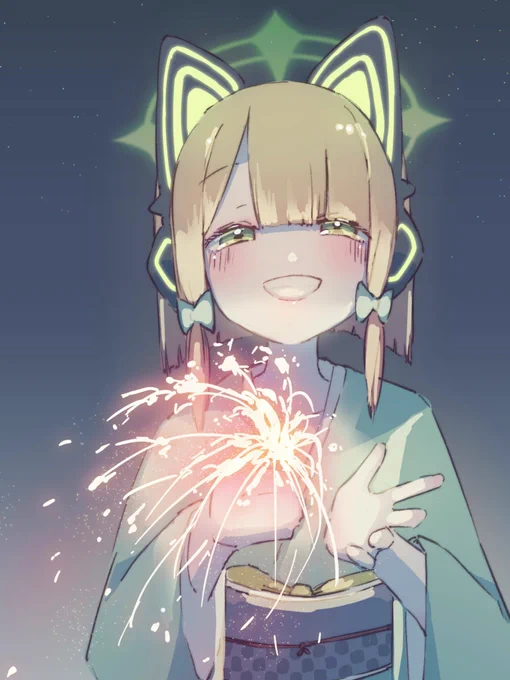 先生、今日は花火の日だそうです #月曜日のミドリ