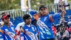 Twilightsaga_55's tweet image. India Vs India 💥💥

Jyothi Surekha Vennam Vs Parneet Kaur 

#WorldArcheryChampionships #QuarterFinals #CompoundArchery