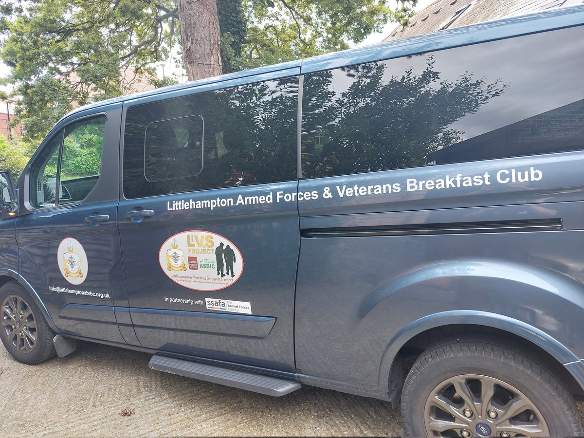 LAFVBCLiVeS's tweet photo. Finally we have the new club minibus that has been funded by @veteransfoundat signwritten. Thank you to all that have helped to make this happen. @SSAFA @Barrattplc @ASDICnetwork.This will make access to our group easier for those with limited access to transport. https://t.co/Chs8xOpSYY