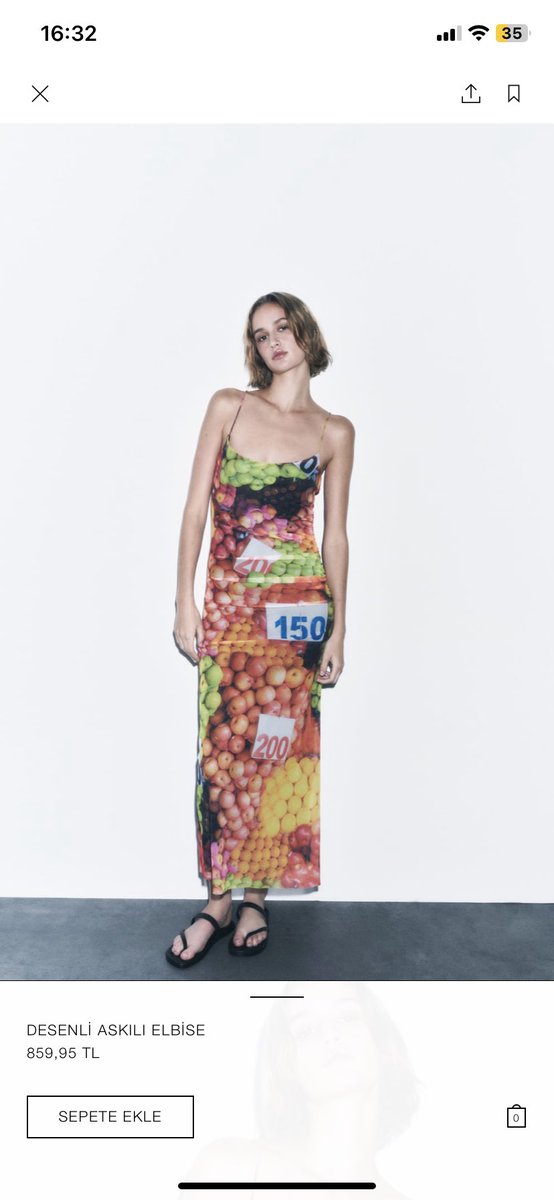 Manavda çalışmaya başlamışımdır #zara