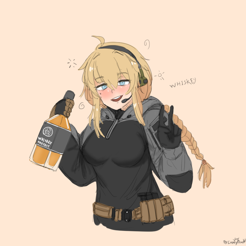 CraZyPluck1's tweet photo. When I open Twitter, I see Whiskey Everywhere in Twitter and It make me draw fanart
#WhisKeyDetails #Whiskey_Project https://t.co/FqfasXiq6B