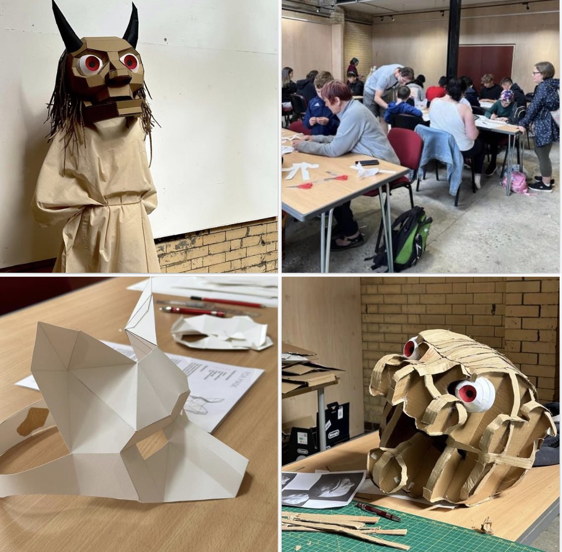 OPOArtspace's tweet image. What an amazing time mask making at the @ace_thenorth funded workshops  with @Wintercroft. 

See more of these extraordinary creatures in  ‘Surreal Symphony’ starting next Saturday.

Sat 12th August - 27th August
Thursday - Sunday  - 11am - 4pm 
Admission Free