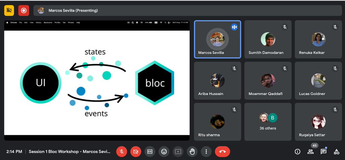 ruqaiyasattar31's tweet image. Session 1: Bloc Workshop started 💙

Flutter&apos;s BLoC: A paradigm shift towards reactive and maintainable UI architectures

Thank you @MarcosJSevilla for  your time

#flutterdevcamp #gdglondon #fluttercommunity
@devangelslondon
@KelkarRenuka @sumithpdd