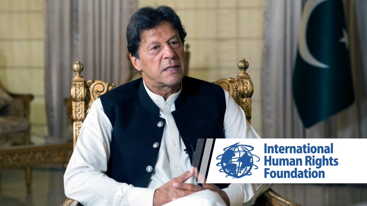 #Pakistan🇵🇰 The International Human Rights Foundation (IHRF) strongly condemns the unjust imprisonment of former Prime Minister Imran Khan, who has been sentenced to three years in prison following a grossly unfair trial. This case of lawfare has been orchestrated by the military…