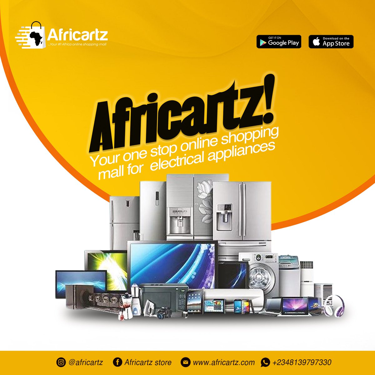 Try @africartz and you will forever be happy you shopped your household  electrical appliances with Us #africartz #weekend #electricalappliances  #shopping