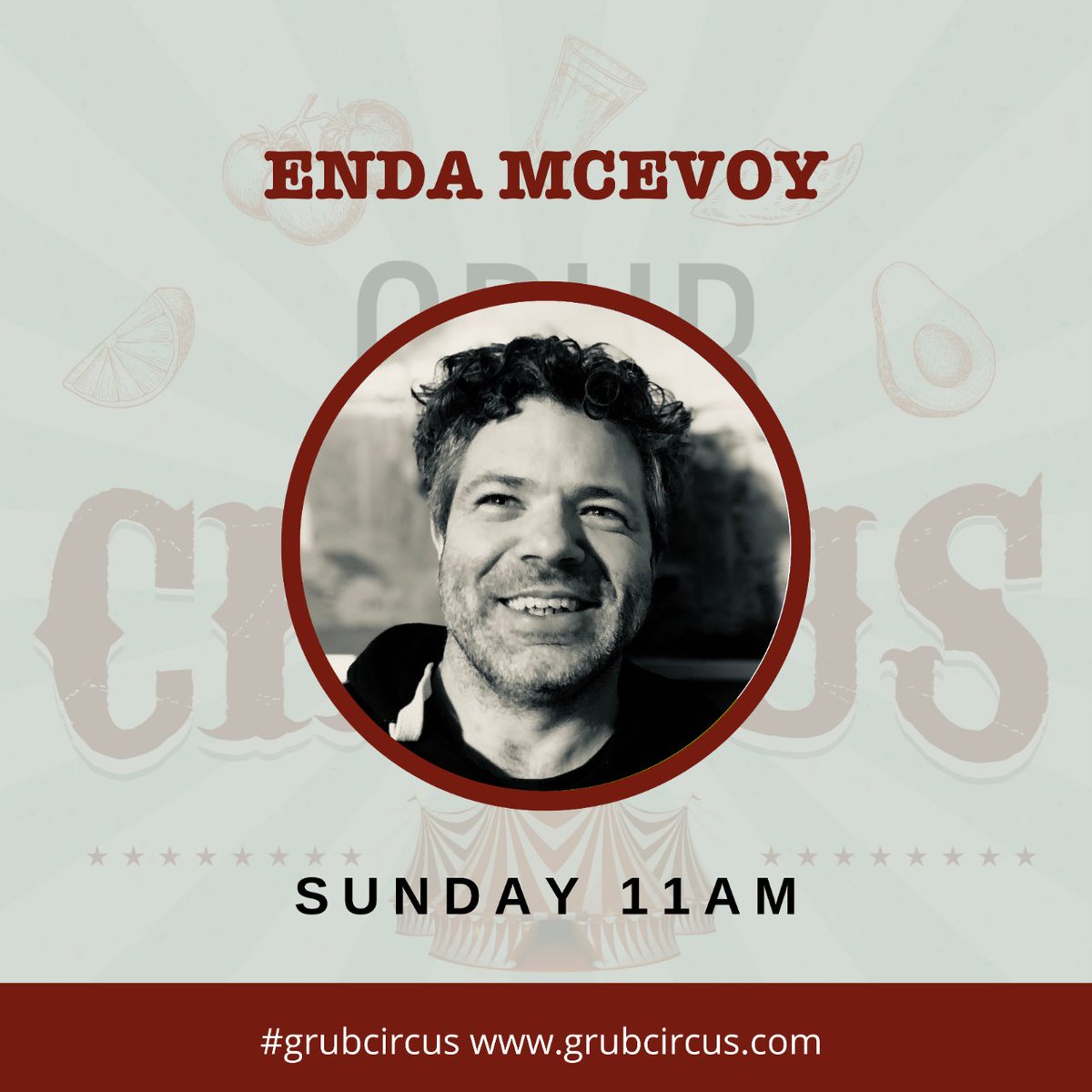 See full schedule in bio or at grubcircus.com 

#GrubCircus #foodfest <a href="/ATN23/">PearOrchard Breed</a> #AllTogetherNow

@kevinthornton5 <a href="/endamcevoy/">enda mcevoy</a> <a href="/GalwayLoam/">Loam Galway</a> <a href="/JillianBolger/">Food & Travel Girl • jillianbolger.com</a>
