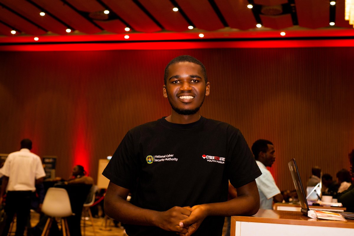 achille_songa's tweet photo. This week, I attended #CybertechAfrica which was taking place at Kigali Convention Center. It was organized by @Cybersec_Rwanda and @Cybertech_Globl and it was an amazing experience meeting experienced hackers and learning from them.
#CybertechInKigali #CyberTechAfricaYouth https://t.co/kHz7EXwRIp