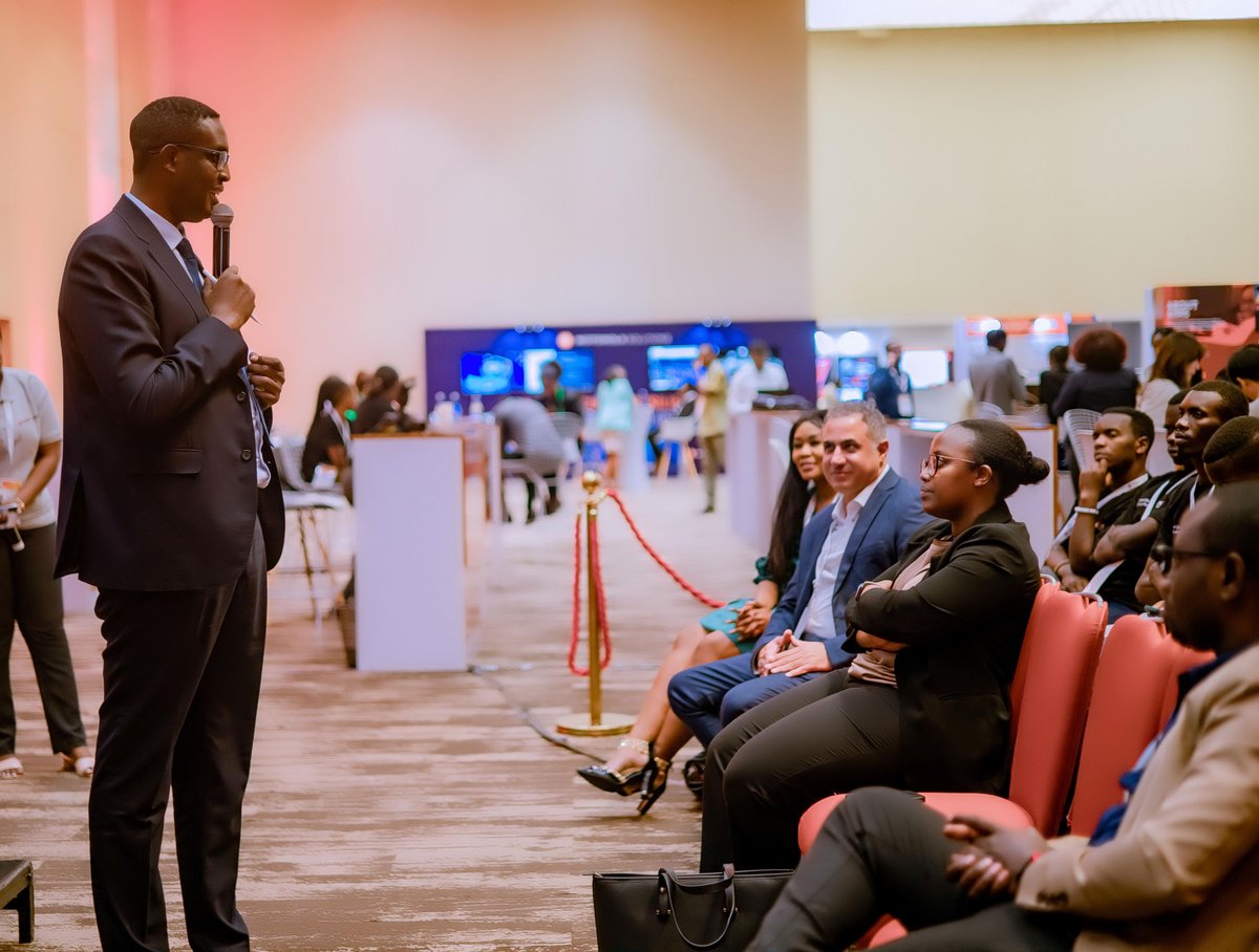 achille_songa's tweet photo. This week, I attended #CybertechAfrica which was taking place at Kigali Convention Center. It was organized by @Cybersec_Rwanda and @Cybertech_Globl and it was an amazing experience meeting experienced hackers and learning from them.
#CybertechInKigali #CyberTechAfricaYouth https://t.co/kHz7EXwRIp