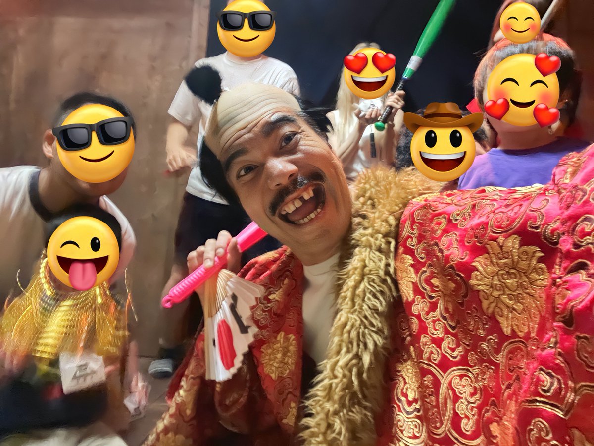 komedoro's tweet photo. 今日の米泥棒DX‼️
本日もたくさんの泥棒たちが、
悪大官のおいしいお米を泥棒しておるぞ🌾

本日、当日券の予約は19時まで受付中🎉
09040210627まで☎️ https://t.co/1ziXHqB5JK