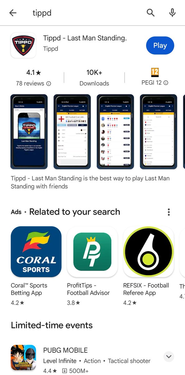 Premiership LMS sweep starting again <a href="/EalingGolfClub/">Ealing Golf Club</a> Next Friday.

Download the Tippd app and message me if you want to join.

£10 Entrance fee.

Enjoyable way to follow premiership games each weekend.