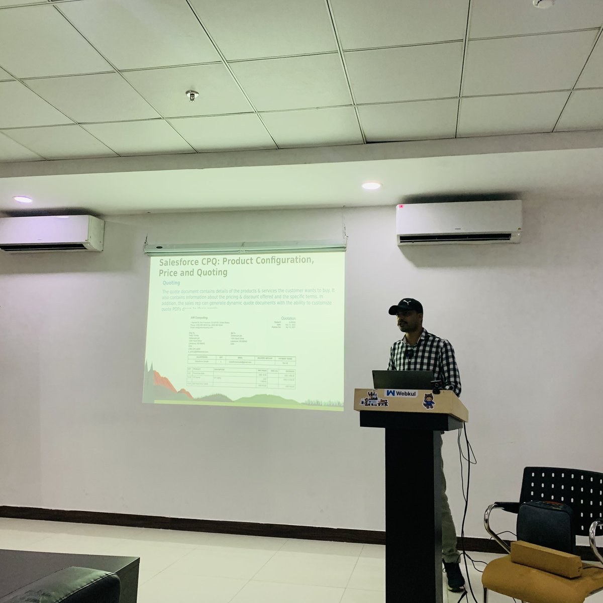 Thanks a lot @Abhi_mishra1996 For giving a wonder-full session about the CPQ intro. I get cleared lots of things about the cpq Learn and grow together✨️🎊 #beatrailblazer #trailhead @SFNPGhaziabad @anant_maks @SFNoidaNPGroup @gauravkala07 @justjeetsingh @prakeshsahu