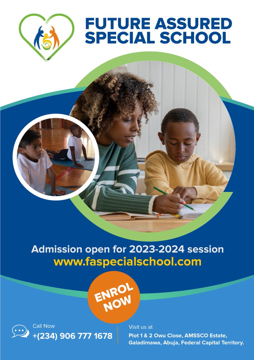 Destinyonyebike's tweet photo. Admission Is Open Now, Kindly Enroll Your Special Children
#FutureAssured
God Bless Nigeria https://t.co/FjgFh9jAGc